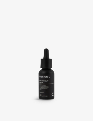 MISSION C: 3000mg Pre-Workout CBD oil 30ml