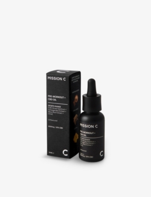MISSION C: 6000mg Pre-Workout CBD oil 30ml