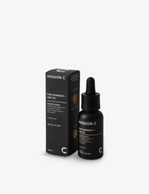 MISSION C: 1500mg Post-Workout CBD oil 30ml