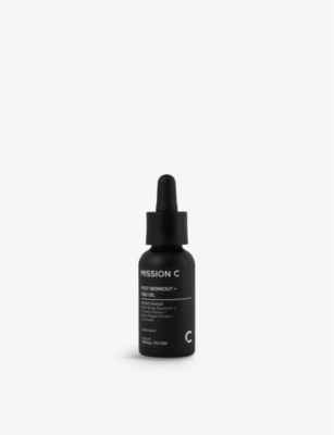 MISSION C: 1500mg Post-Workout CBD oil 30ml