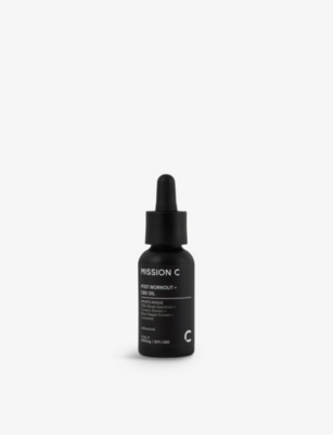 MISSION C: 6000mg Post-Workout CBD oil 30ml