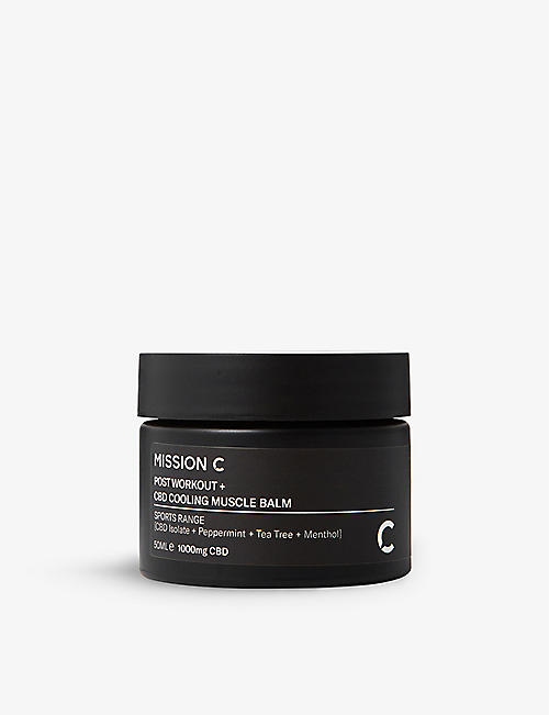 MISSION C: 1000mg Post-workout cooling balm 50ml