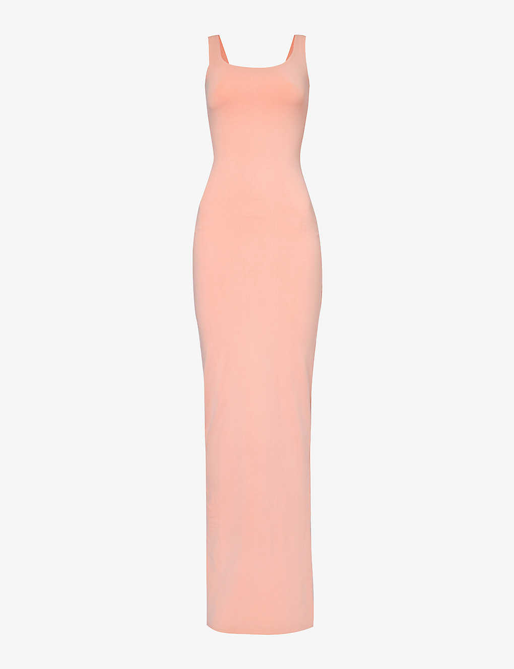 Entire Studios Womens Dusty Pink Scoop-neck Sleeveless Stretch-organic Cotton Maxi Dress