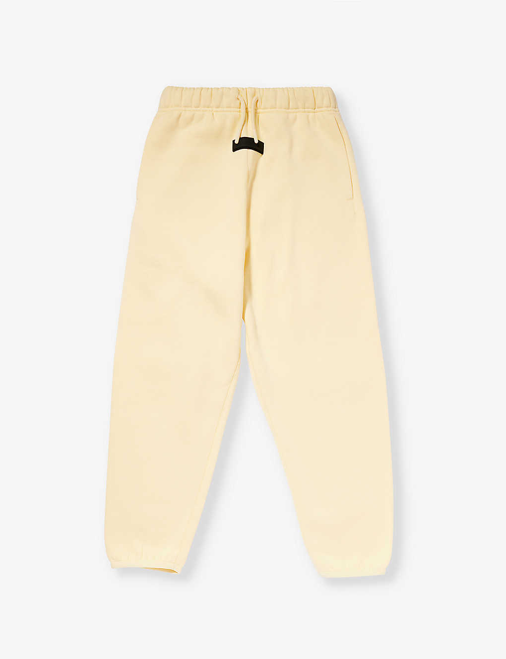 Essentials Fear Of God  Boys Garden Yellow Kids Brand-patch Relaxed-fit Cotton-blend Jogging Bottoms  In Multi-coloured
