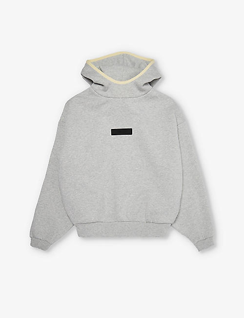 FEAR OF GOD ESSENTIALS: Kids ESSENTIALS relaxed-fit cotton-blend hoody 4-16 years