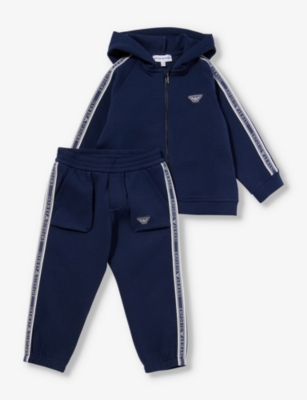 Armani sales baby tracksuit