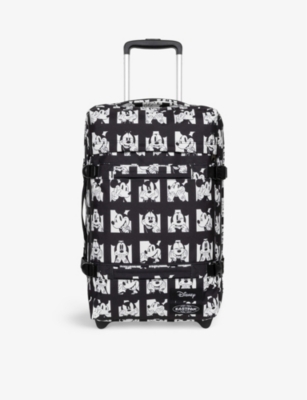 Eastpak Mickey Faces Transit'r Small Woven Suitcase