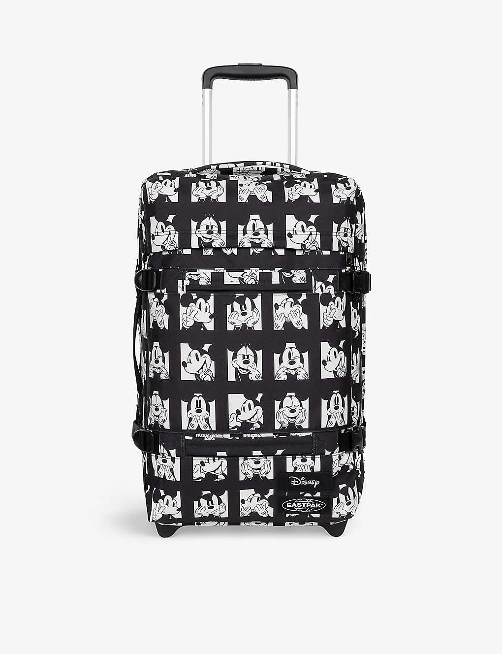Eastpak Mickey Faces Transit'r Small Woven Suitcase