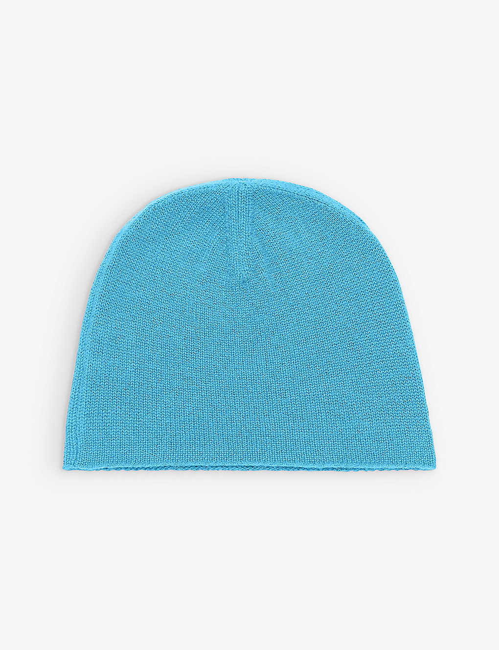 Shop Joseph Ribbed-knit Cashmere Beanie Hat In Dark Arctic