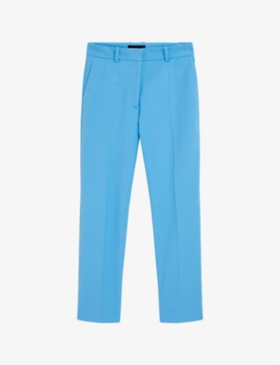 JOSEPH: Coleman slip-pocket straight-leg regular-fit stretch-woven trousers