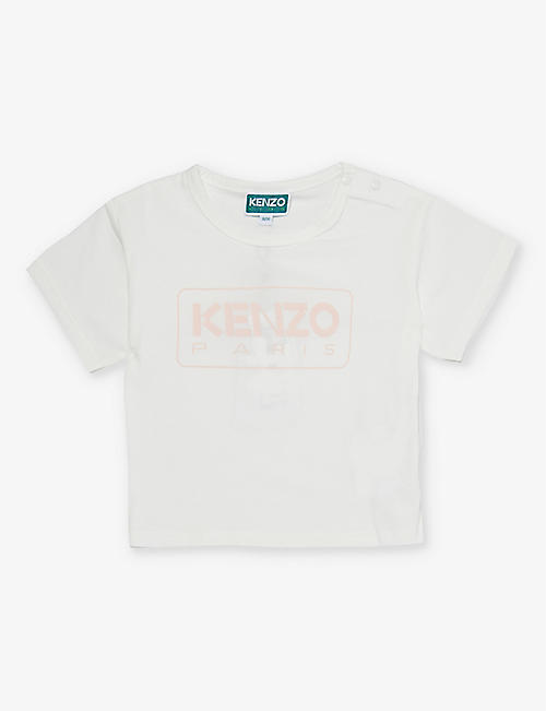 KENZO: Logo-print cotton-jersey T-shirt 18 months-4 years