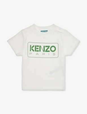 KENZO LOGO-PRINT COTTON-JERSEY T-SHIRT