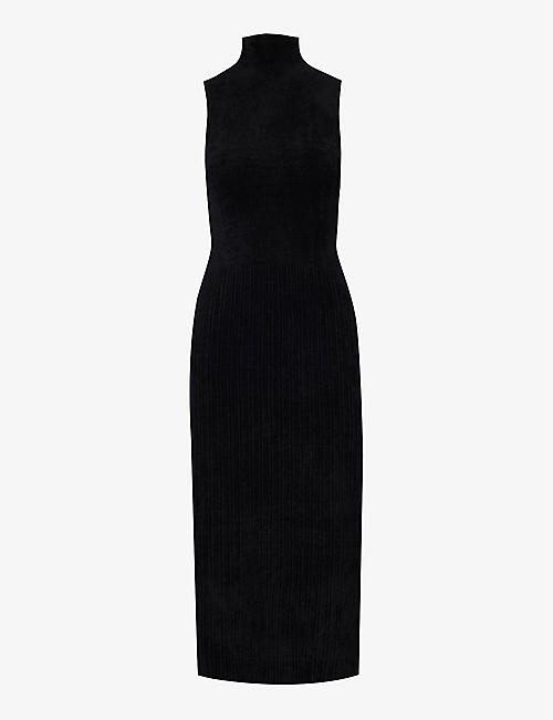 PROENZA SCHOULER WHITE LABEL: Lyndsey high-neck knitted maxi dress