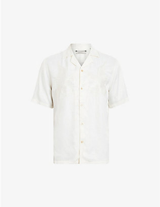 ALLSAINTS: Avalon relaxed-fit short-sleeve woven shirt