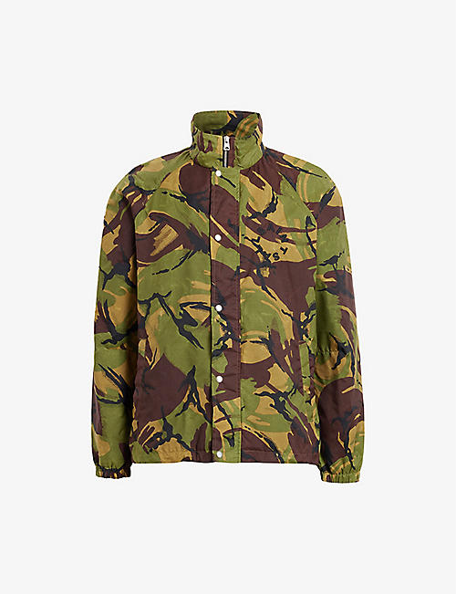 ALLSAINTS: Tierra camouflage-print shell jacket