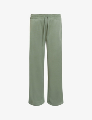 ALLSAINTS: Beck side-stripe elasticated-waist recycled-polyester jogging bottoms