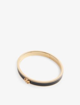 TORY BURCH: Kira enamel-coated brass bracelet
