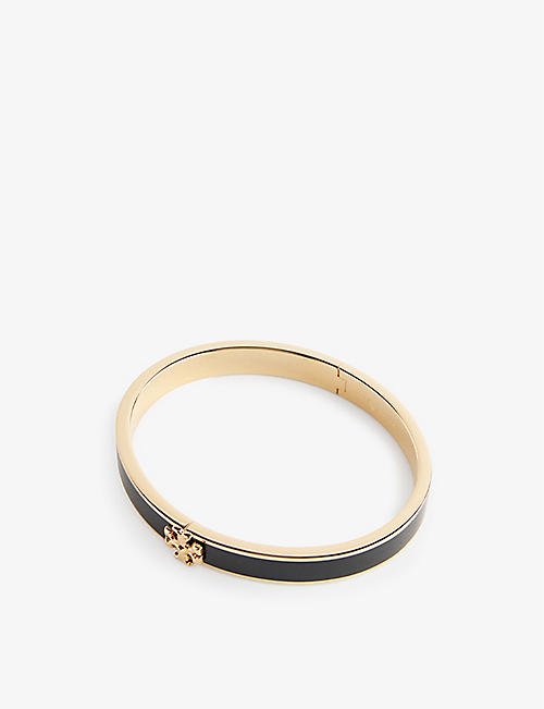 TORY BURCH: Kira enamel-coated brass bracelet