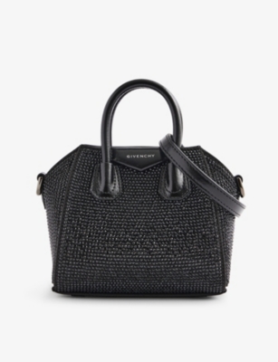 GIVENCHY Antigona woven blend top handle bag Selfridges