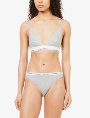 CALVIN KLEIN: Modern branded-waistband stretch-cotton briefs