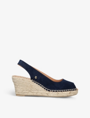 CARVELA COMFORT: Sharon 2 wedge-heel leather espadrilles