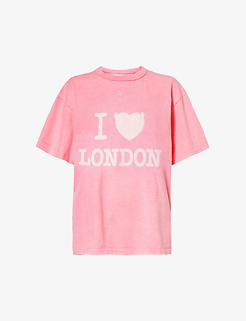 MISBHV: London logo-print cotton-jersey T-shirt