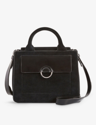 CLAUDIE PIERLOT: Anouck leather cross-body bag