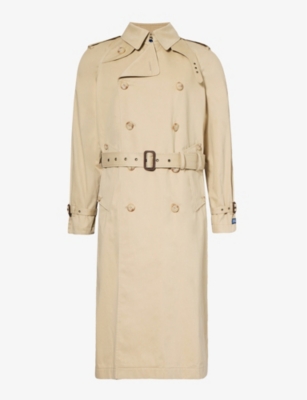 POLO RALPH LAUREN: Double-breasted regular-fit cotton coat