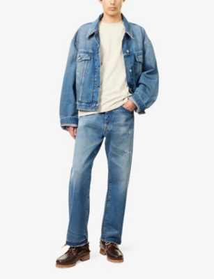 POLO RALPH LAUREN: Logo-embroidered regular-fit cotton-jersey T-shirt