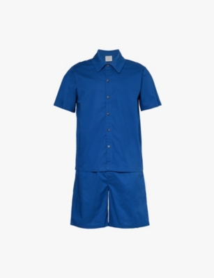 CALVIN KLEIN: Brand-patch regular-fit stretch-cotton pyjamas
