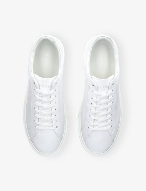Essential Leather Low-Top Trainers