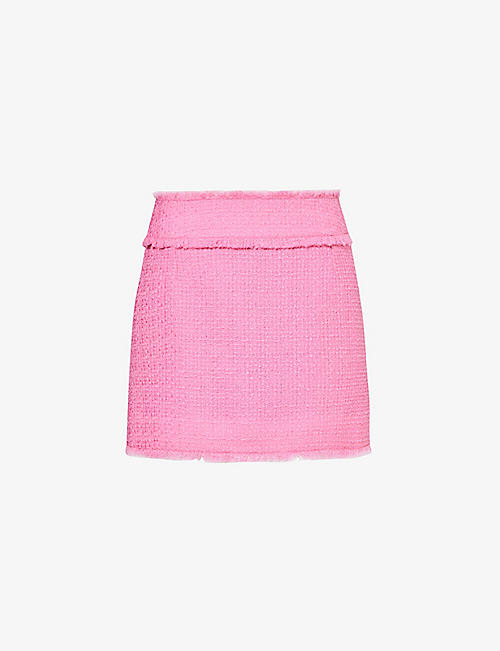 DOLCE & GABBANA: Rachel mid-rise tweed mini skirt