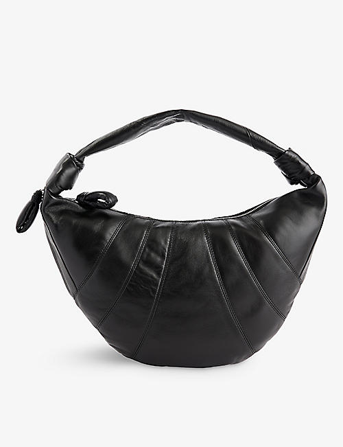 LEMAIRE: Fortune Croissant leather cross-body bag