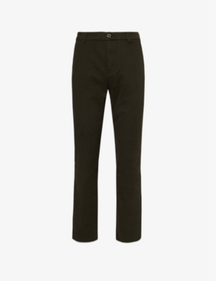VAYDER: Straight Chino straight-leg mid-rise stretch-cotton trousers