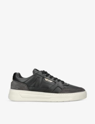 BOSS: Baltimore Tennis leather low-top trainers