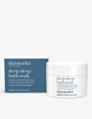 This Works Deep Sleep Bath Soak 200g In White