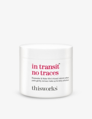 This Works In Transit No Traces Pack Of 60 Pads In White