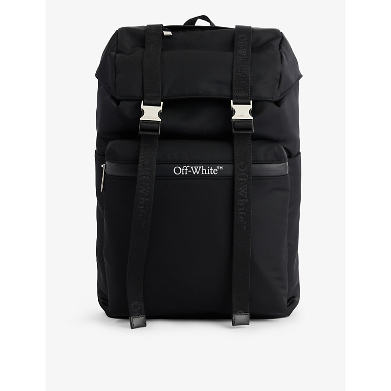 Shop Off-white Outdoor Shell Backpack In Black No Color
