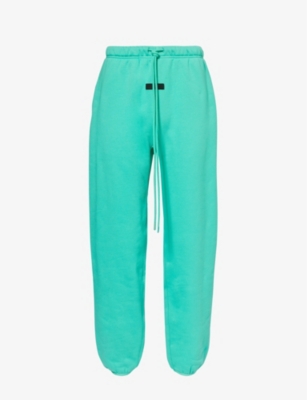 Essentials Green Drawstring Sweatpants In Mint Leaf