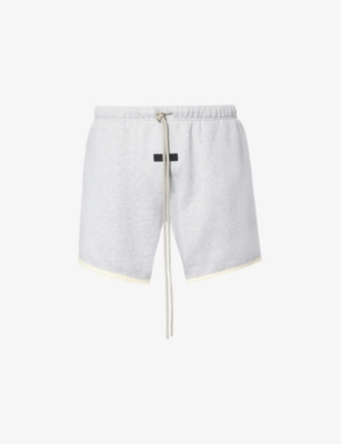 FEAR OF GOD ESSENTIALS: ESSENTIALS brand-patch cotton-blend shorts