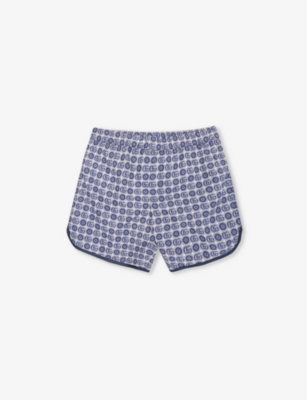 GUCCI: GG-motif elasticated-waistband swim shorts 8-12 years