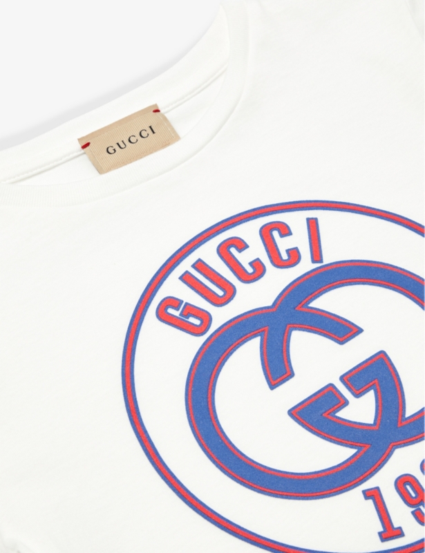 Logo-print cotton-jersey T-shirt 4-12 years