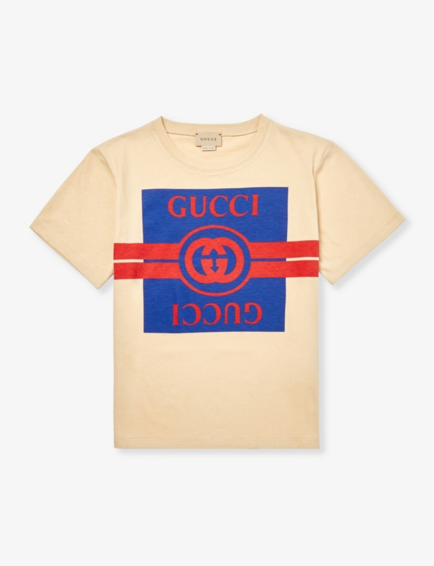 Logo-print cotton-jersey T-shirt 4-12 years