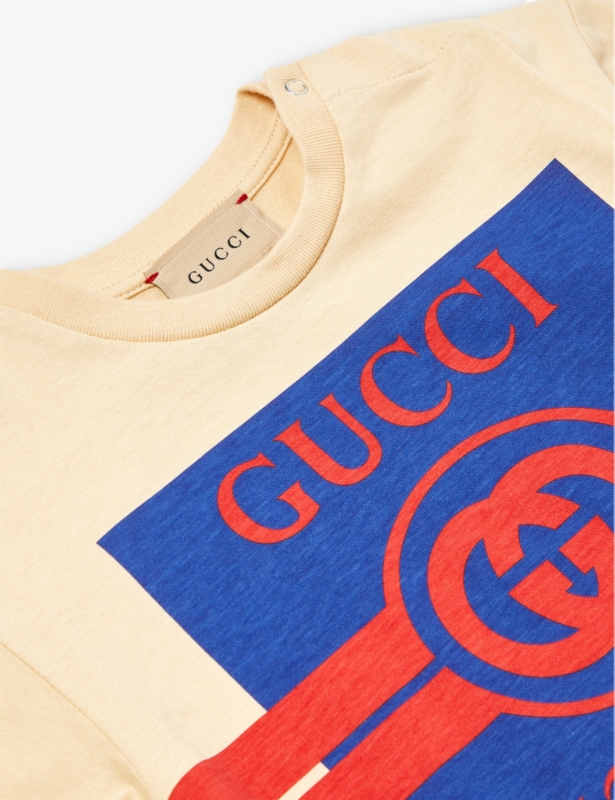 Logo-print cotton-jersey T-shirt 3-36 months