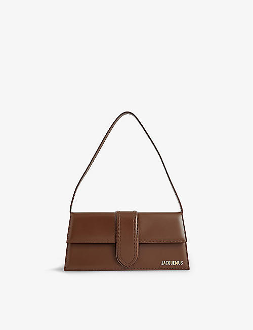 JACQUEMUS: Le Bambino Long leather shoulder bag