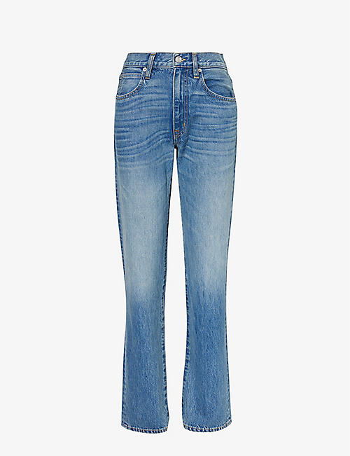 SLVRLAKE: Sophie mid-rise straight-leg jeans