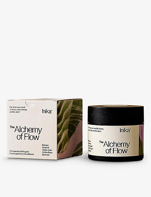 INIKA SUPERFOODS: The Alchemy of Flow capsules pack of 60
