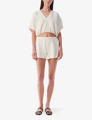 Iro Horoni Shorts Ecru In Ecr01