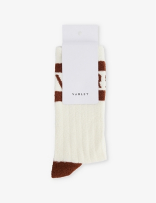 VARLEY: Spencer logo-intarsia socks