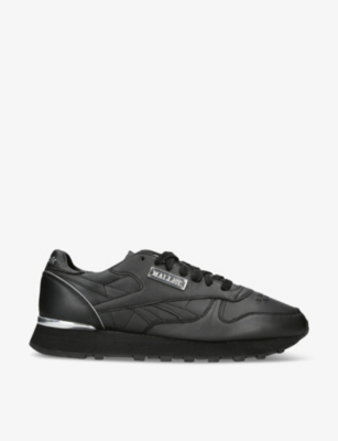 MALLET: Mallet x Reebok brand-patch leather low-top trainers